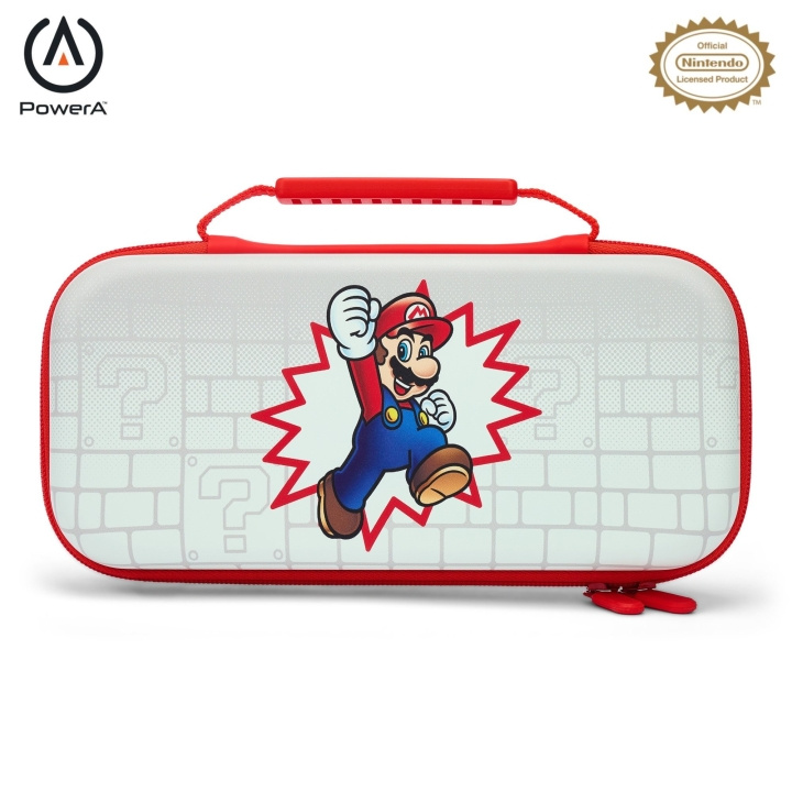 PowerA Beskyttelsesveske - Brick Breaker Mario i gruppen Elektronikk / TV-spill & tilbehør / Nintendo Switch / Tilbehør hos TP E-commerce Nordic AB (C85470)