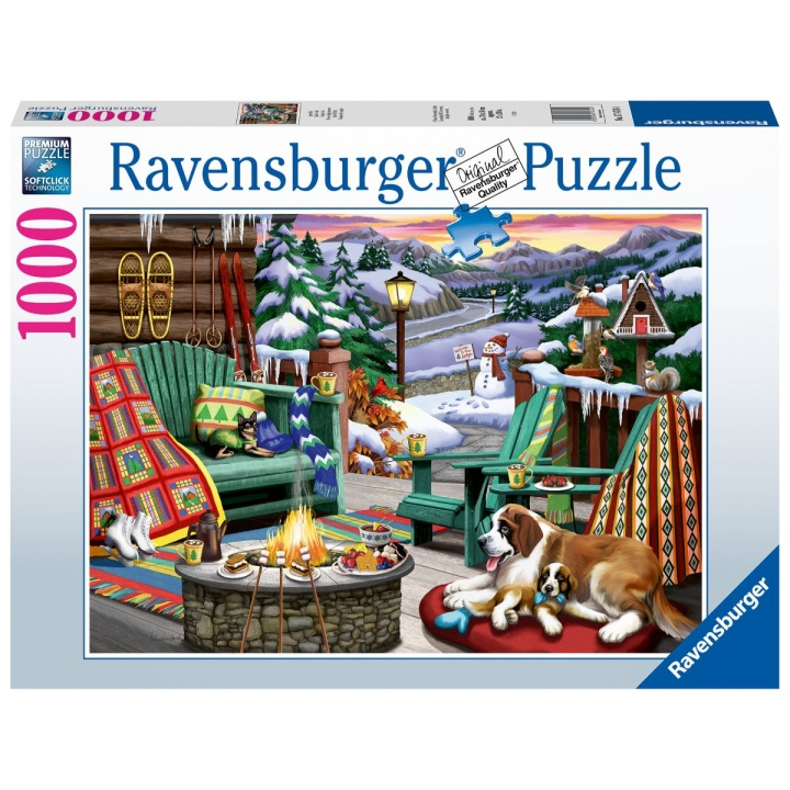 Ravensburger Aprés All Day 1000p - (10217474) i gruppen SPORT, FRITID & HOBBY / Hobby / Puslespill hos TP E-commerce Nordic AB (C85715)