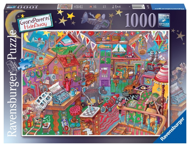 Ravensburger The Attic 1000p - (10217480) i gruppen SPORT, FRITID & HOBBY / Hobby / Puslespill hos TP E-commerce Nordic AB (C85716)