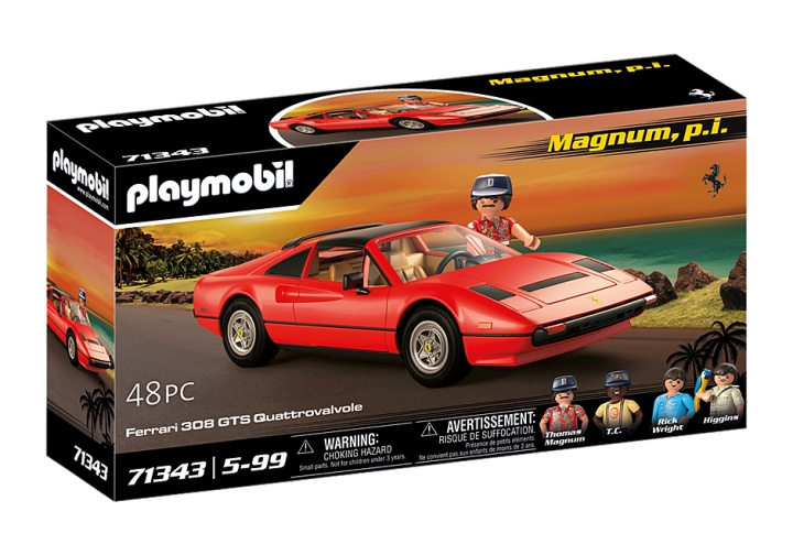 Playmobil Magnum, p.i. Ferrari 308 GTS Quattrovalvole (71343) i gruppen LEKER, BARN OG BABY / Leker / Lekesett hos TP E-commerce Nordic AB (C85739)