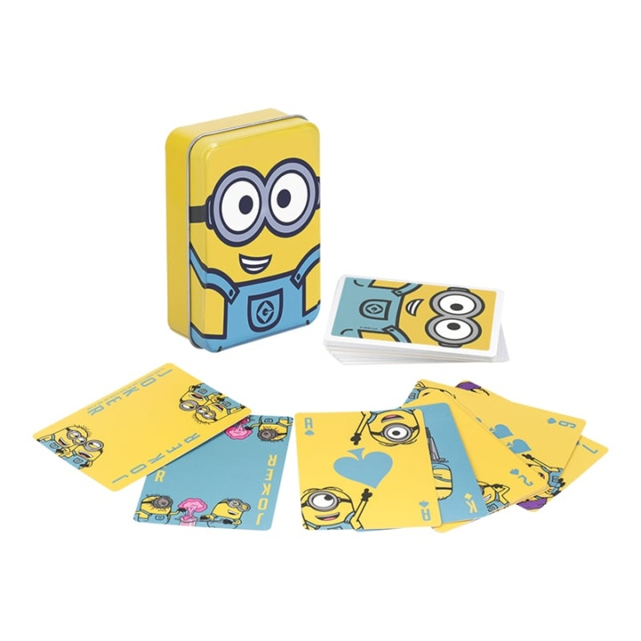 Paladone Minions-spillkort i tinn i gruppen SPORT, FRITID & HOBBY / Morsomme produkter / Samlerobjekter hos TP E-commerce Nordic AB (C85890)