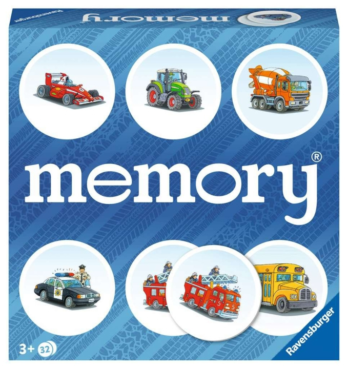 Ravensburger Vehicles memory® ( 10622378 ) i gruppen LEKER, BARN OG BABY / Spill / Brettspill hos TP E-commerce Nordic AB (C85908)
