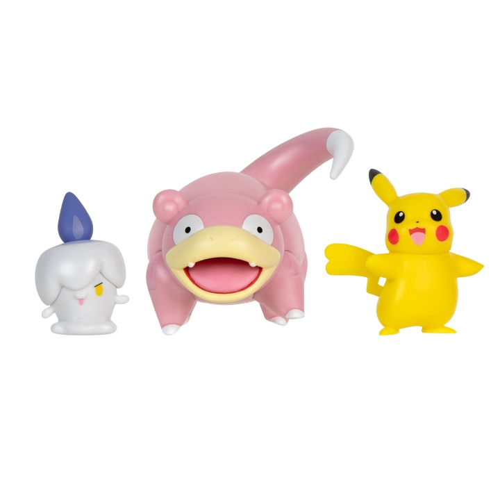 Pokémon Battle Figure 3 Pk - Pikachu (PKW3056) i gruppen LEKER, BARN OG BABY / Leker / Figurer, miniatyrer og tilbehør hos TP E-commerce Nordic AB (C85987)