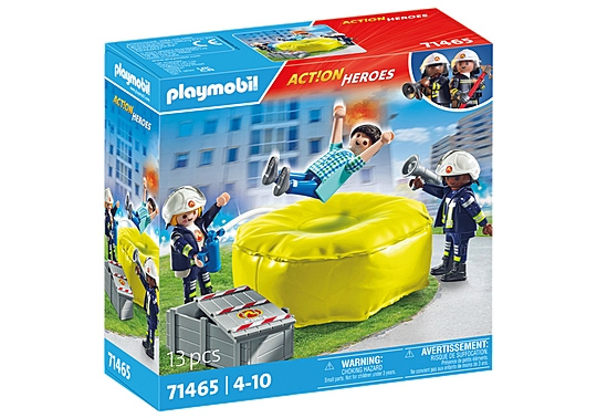 Playmobil Brannmann med luftpute (71465) i gruppen LEKER, BARN OG BABY / Leker / Lekesett hos TP E-commerce Nordic AB (C86019)