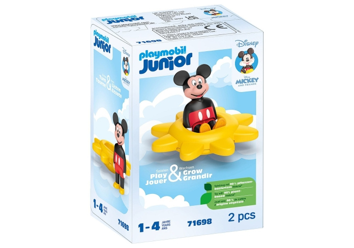 Playmobil JUNIOR & Disney: Mikke Mus\' snurrende sol med ranglefunksjon (71698) i gruppen LEKER, BARN OG BABY / Leker / Lekesett hos TP E-commerce Nordic AB (C86062)