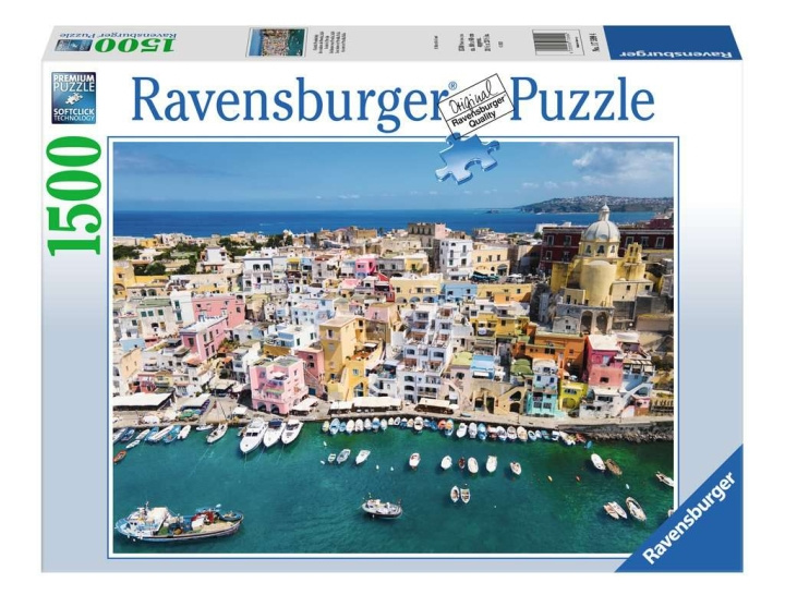 Ravensburger Puslespill Fargene i Procida 1500p i gruppen SPORT, FRITID & HOBBY / Hobby / Puslespill hos TP E-commerce Nordic AB (C86109)