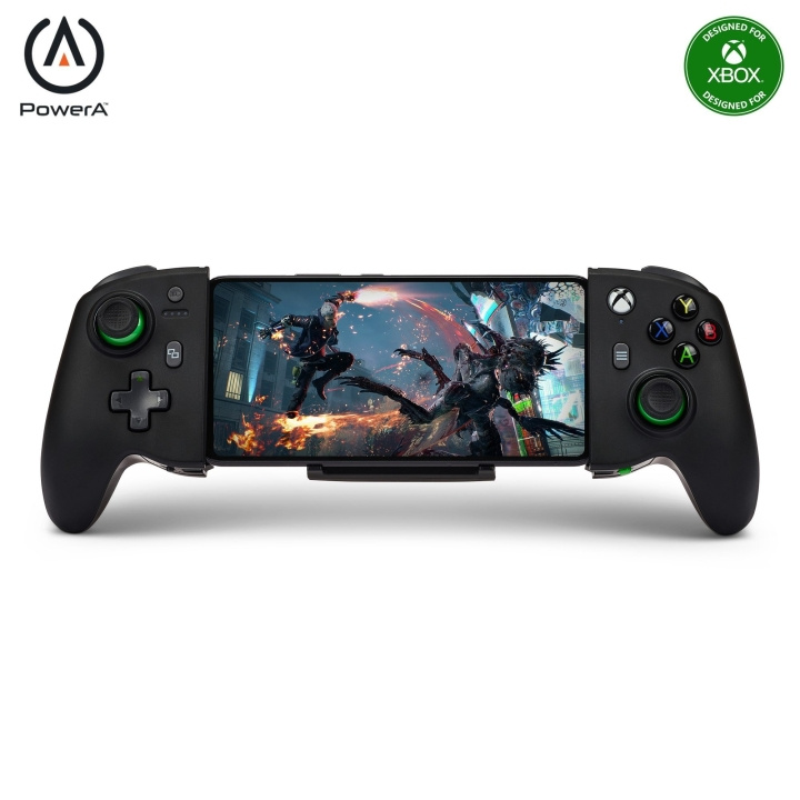PowerA MOGA XP7-X Plus Bluetooth-kontroller for flere formater og universal svart/grå i gruppen Elektronikk / TV-spill & tilbehør / Xbox Series X / Tilbehør hos TP E-commerce Nordic AB (C86184)