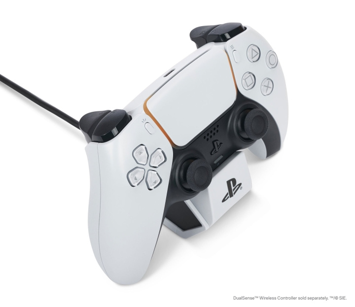 PowerA Solo ladestasjon for PS5 DualSense Wireless Controller - Hvit (Playstation 5) i gruppen Elektronikk / TV-spill & tilbehør / Sony PlayStation 5 / Tilbehør hos TP E-commerce Nordic AB (C86187)