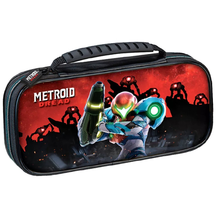 NACON Big Ben Nintendo Switch offisielt reiseetui Metroid Dread i gruppen Elektronikk / TV-spill & tilbehør / Nintendo Switch / Tilbehør hos TP E-commerce Nordic AB (C86320)