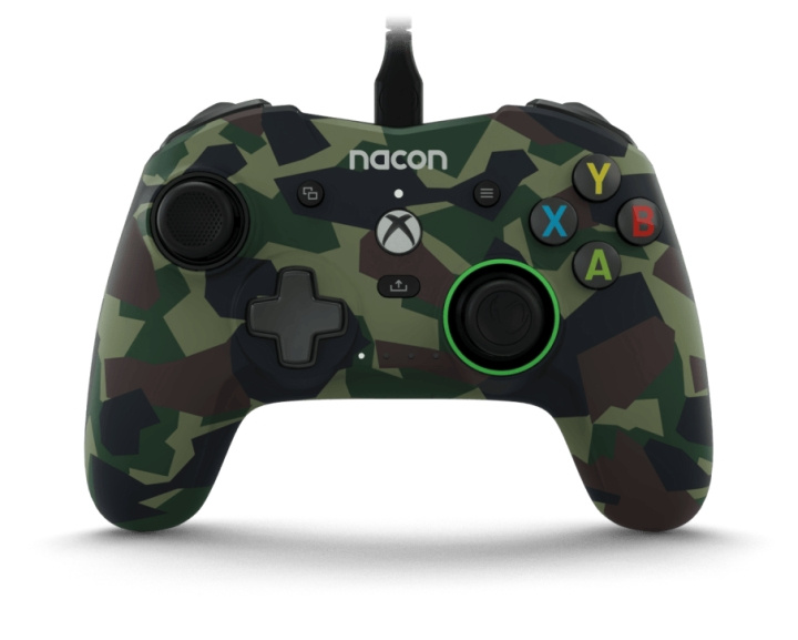 NACON Pro Compact kablet kontroller Camo Green /Xbox Series X i gruppen Elektronikk / TV-spill & tilbehør / Xbox Series X / Tilbehør hos TP E-commerce Nordic AB (C86337)