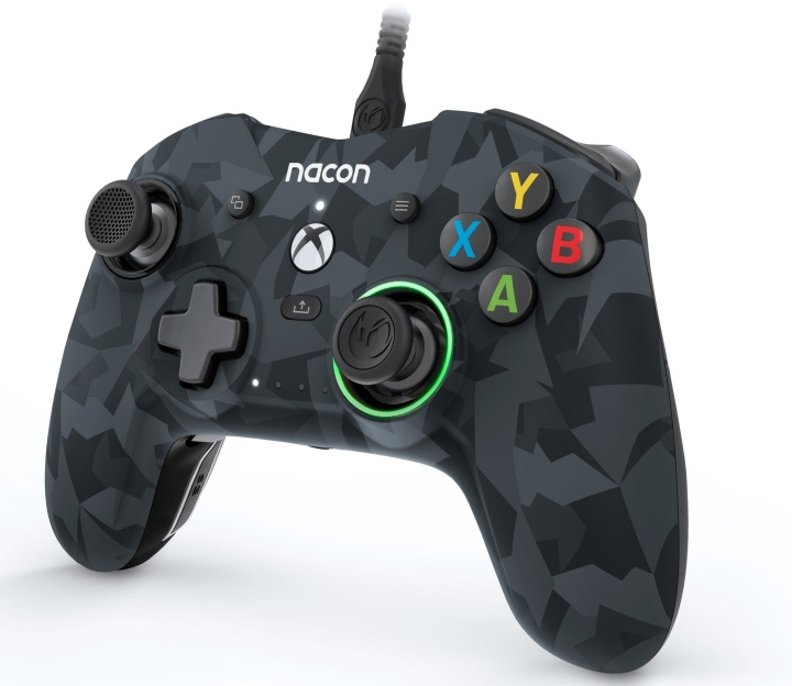 NACON Pro Compact kablet kontroller Camo Grey /Xbox Series X i gruppen Elektronikk / TV-spill & tilbehør / Xbox Series X / Tilbehør hos TP E-commerce Nordic AB (C86338)