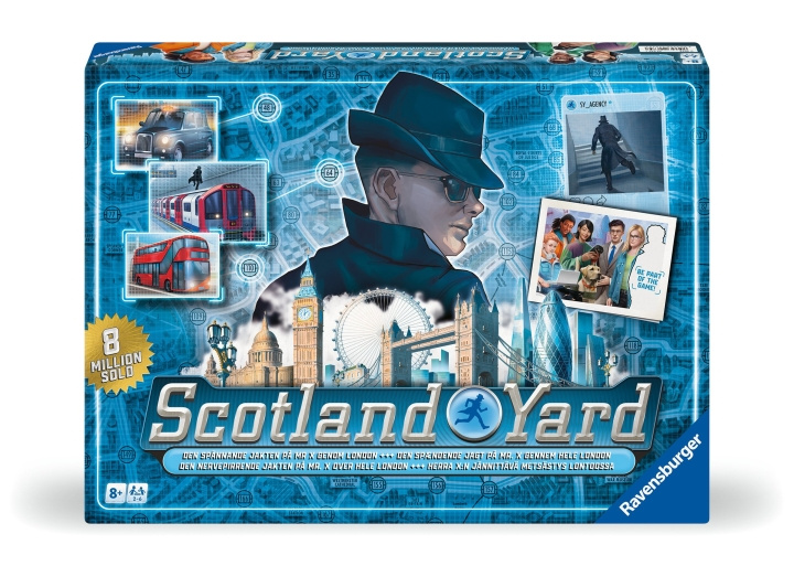 Ravensburger Scotland Yard (Nordisk) - 10822675 i gruppen LEKER, BARN OG BABY / Spill / Brettspill hos TP E-commerce Nordic AB (C86351)