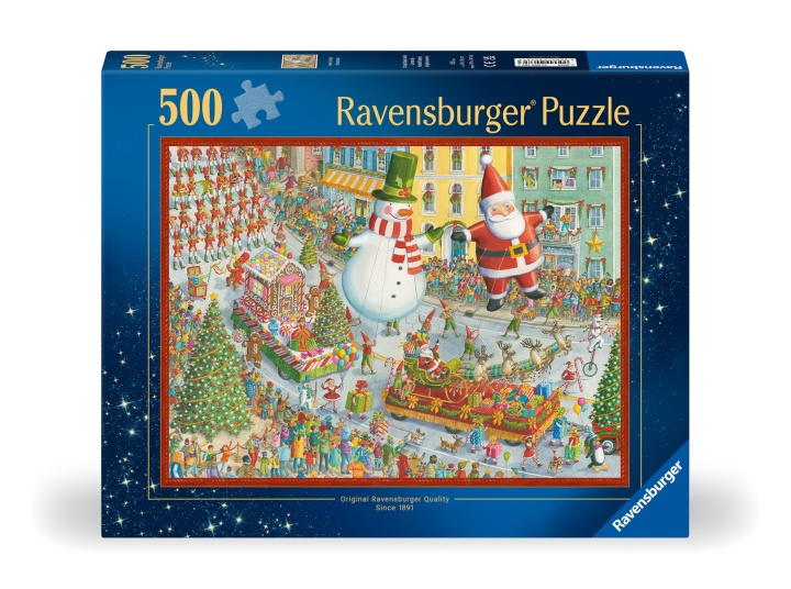 Ravensburger Puslespill Her kommer julen! 500p (12000382) i gruppen SPORT, FRITID & HOBBY / Hobby / Puslespill hos TP E-commerce Nordic AB (C86389)