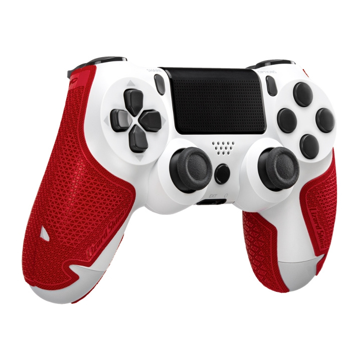 LIZARD SKINS DSP-kontrollergrep for PlayStation 4 - Crimson Red i gruppen Elektronikk / TV-spill & tilbehør / Sony PlayStation 4 / Tilbehør hos TP E-commerce Nordic AB (C86394)