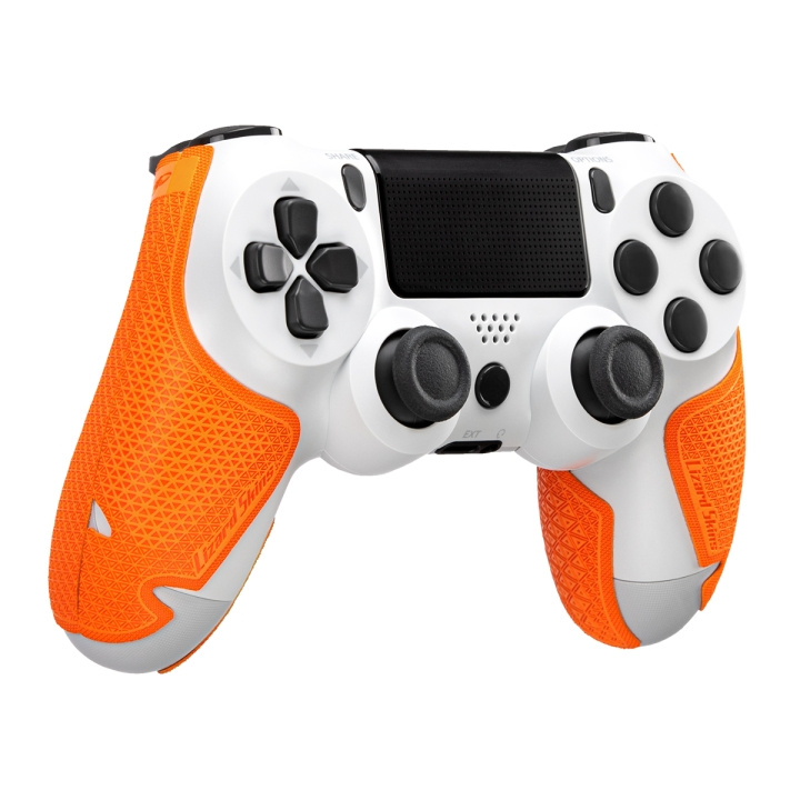 LIZARD SKINS DSP-kontrollergrep for PlayStation 4 - Mandarin i gruppen Elektronikk / TV-spill & tilbehør / Sony PlayStation 4 / Tilbehør hos TP E-commerce Nordic AB (C86397)