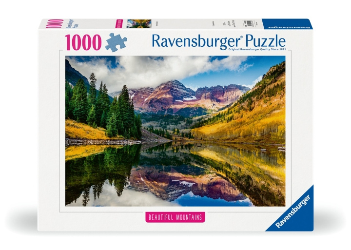 Ravensburger Puslespill Aspen, Colorado 1000p (12000255) i gruppen SPORT, FRITID & HOBBY / Hobby / Puslespill hos TP E-commerce Nordic AB (C86419)