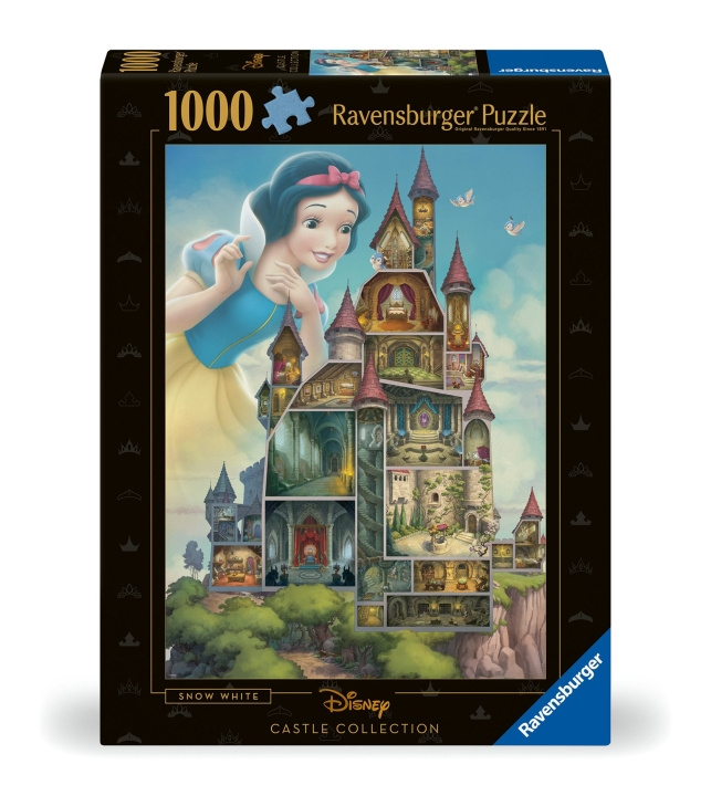 Ravensburger Puslespill Disney Slott Snøhvit 1000p (12000257) i gruppen SPORT, FRITID & HOBBY / Hobby / Puslespill hos TP E-commerce Nordic AB (C86421)