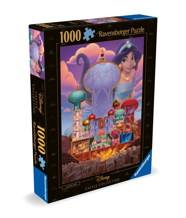 Ravensburger Puslespill Disney Slott Sjasmin 1000p (12000258) i gruppen SPORT, FRITID & HOBBY / Hobby / Puslespill hos TP E-commerce Nordic AB (C86422)