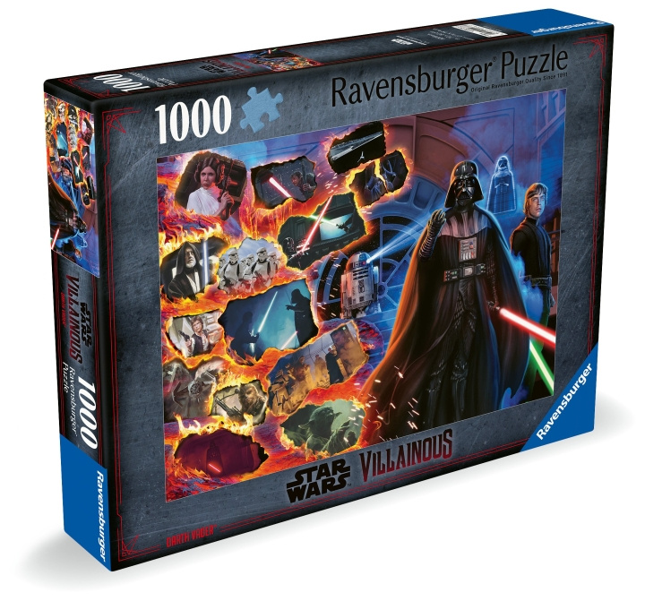 Ravensburger Puslespill Star Wars Villainous Darth Vader 1000p (12000267) i gruppen SPORT, FRITID & HOBBY / Hobby / Puslespill hos TP E-commerce Nordic AB (C86433)
