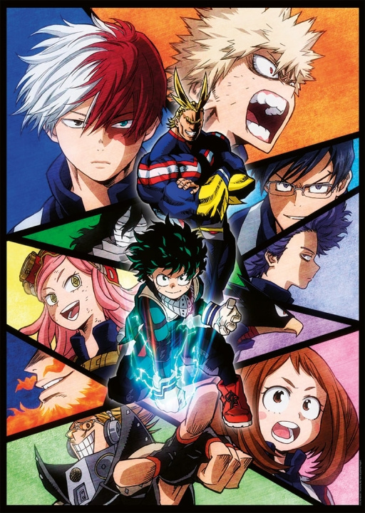 Ravensburger Puslespill My Hero Academia 1000p (12000639) i gruppen SPORT, FRITID & HOBBY / Hobby / Puslespill hos TP E-commerce Nordic AB (C86465)