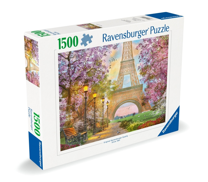 Ravensburger Puslespill Paris Romance 1500p (12000694) i gruppen SPORT, FRITID & HOBBY / Hobby / Puslespill hos TP E-commerce Nordic AB (C86470)