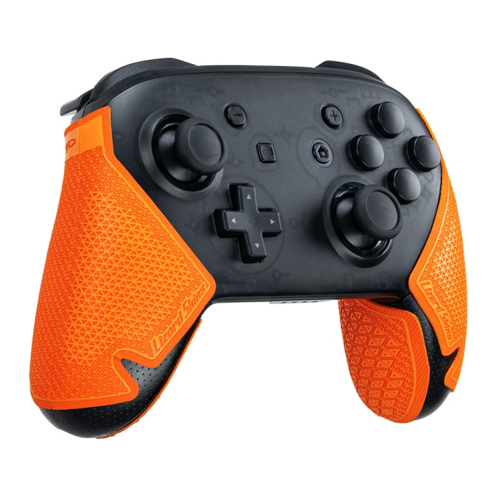 LIZARD SKINS DSP-kontrollergrep for Switch Pro-kontroller - mandarin i gruppen Elektronikk / TV-spill & tilbehør / Nintendo Switch / Tilbehør hos TP E-commerce Nordic AB (C86473)