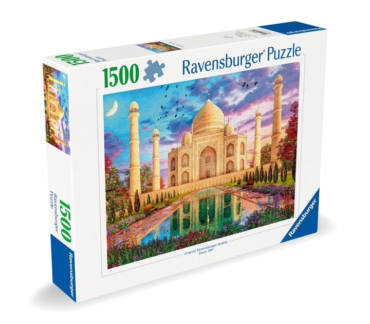 Ravensburger Puslespill Taj Mahal 1500p (12000741) i gruppen SPORT, FRITID & HOBBY / Hobby / Puslespill hos TP E-commerce Nordic AB (C86483)