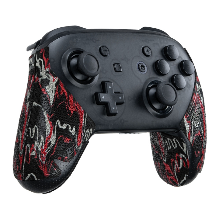 LIZARD SKINS DSP-kontrollergrep for Switch Pro-kontroller - Wildfire Camo i gruppen Elektronikk / TV-spill & tilbehør / Nintendo Switch / Tilbehør hos TP E-commerce Nordic AB (C86486)