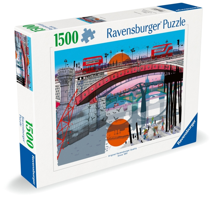 Ravensburger Puslespill I Am London 1500p (12000796) i gruppen SPORT, FRITID & HOBBY / Hobby / Puslespill hos TP E-commerce Nordic AB (C86534)