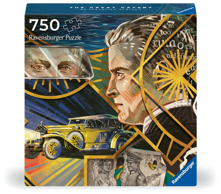 Ravensburger Puslespill Art&Soul-The Great Gatsby 750p (12000996) i gruppen SPORT, FRITID & HOBBY / Hobby / Puslespill hos TP E-commerce Nordic AB (C86552)