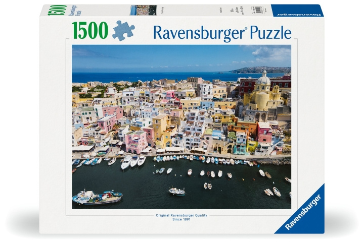 Ravensburger Puslespill The Colors Of Procida 1500p (12001210) i gruppen SPORT, FRITID & HOBBY / Hobby / Puslespill hos TP E-commerce Nordic AB (C86562)