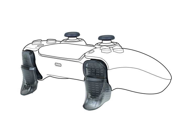 NACON Pro Trigger Pack for Dualsense PS5 i gruppen Elektronikk / TV-spill & tilbehør / Sony PlayStation 5 / Tilbehør hos TP E-commerce Nordic AB (C86573)