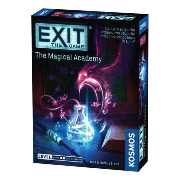 Exit: Escape Room 21: The Magical Academy (EN) (KOS01888) i gruppen LEKER, BARN OG BABY / Spill / Brettspill hos TP E-commerce Nordic AB (C86575)