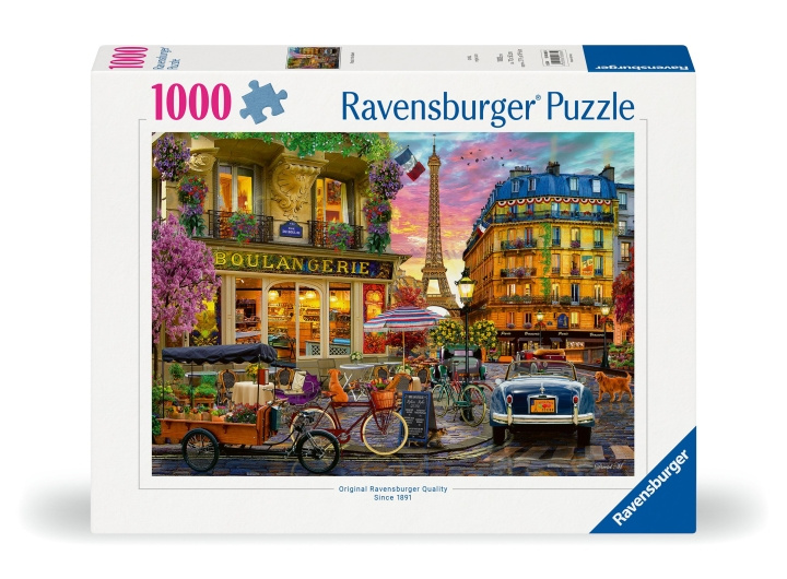 Ravensburger Puslespill Paris ved daggry 1000p (12000885) i gruppen SPORT, FRITID & HOBBY / Hobby / Puslespill hos TP E-commerce Nordic AB (C86589)