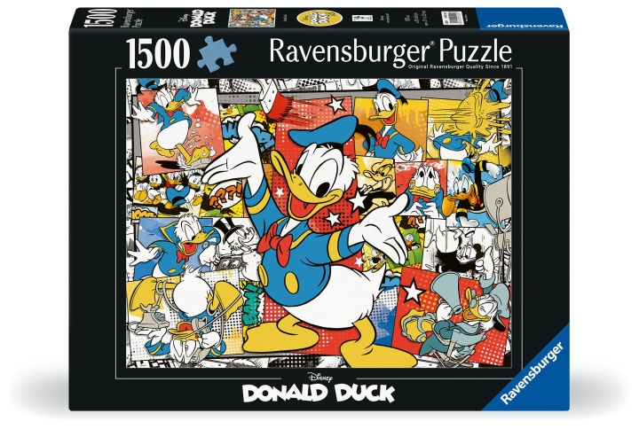 Ravensburger Puslespill Donald Duck 1500p (12001220) i gruppen SPORT, FRITID & HOBBY / Hobby / Puslespill hos TP E-commerce Nordic AB (C86595)