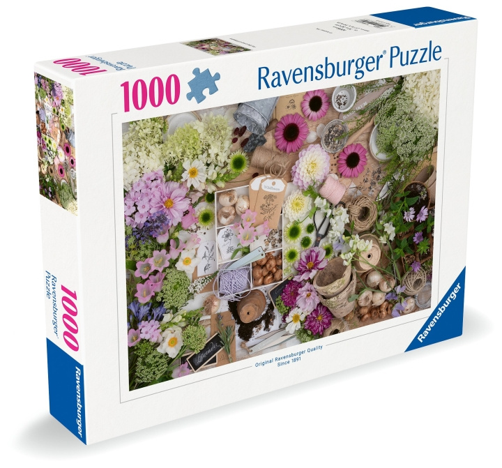 Ravensburger Puslespill Magnificent Flower Love 1000p (12000620) i gruppen SPORT, FRITID & HOBBY / Hobby / Puslespill hos TP E-commerce Nordic AB (C86601)