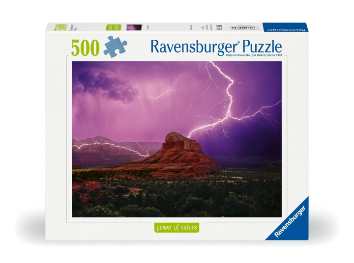 Ravensburger Puslespill Pink Thunder 500p (12000779) i gruppen SPORT, FRITID & HOBBY / Hobby / Puslespill hos TP E-commerce Nordic AB (C86696)