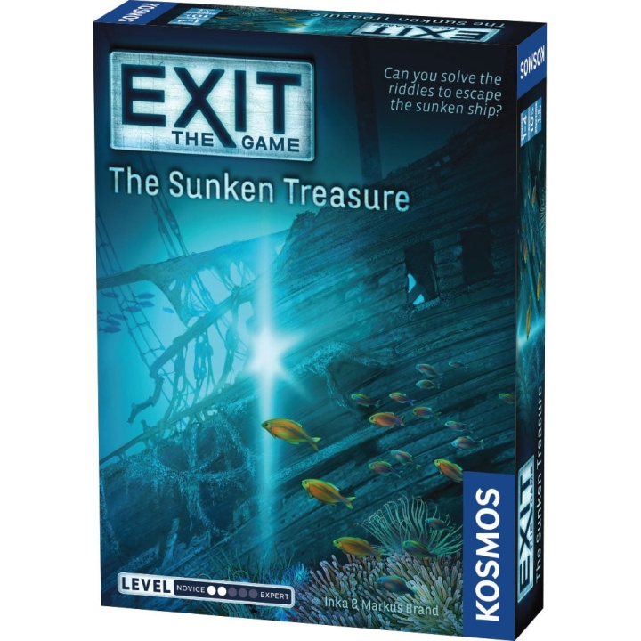 Exit: Escape Room : The Sunken Treasure (EN) (KOS1359) i gruppen LEKER, BARN OG BABY / Spill / Brettspill hos TP E-commerce Nordic AB (C86705)
