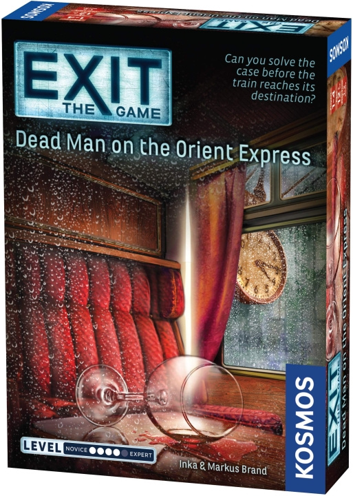 Exit: Escape Room : Dead Man on the Orient Express (EN) (KOS1358) i gruppen LEKER, BARN OG BABY / Spill / Brettspill hos TP E-commerce Nordic AB (C86711)