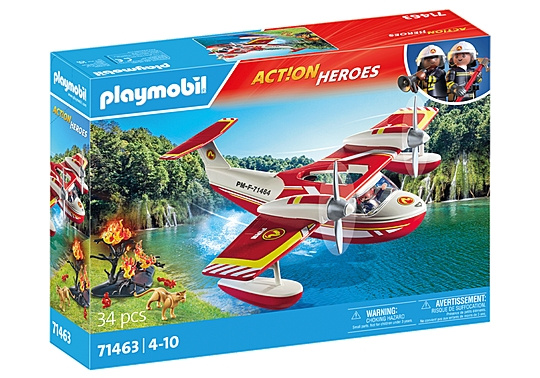 Playmobil Brannslukking Sjøfly med slukkefunksjon (71463) i gruppen LEKER, BARN OG BABY / Leker / Lekesett hos TP E-commerce Nordic AB (C86718)