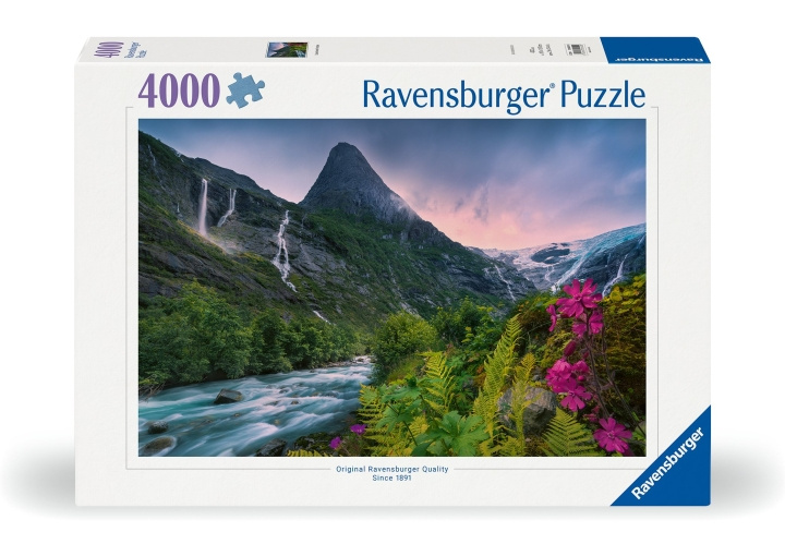 Ravensburger Puslespill Stunning Mountain Vibes 4000p (12000811) i gruppen SPORT, FRITID & HOBBY / Hobby / Puslespill hos TP E-commerce Nordic AB (C86745)