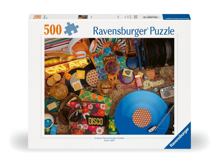 Ravensburger Puslespill Vinyl Is Back 500p (12000773) i gruppen SPORT, FRITID & HOBBY / Hobby / Puslespill hos TP E-commerce Nordic AB (C86810)