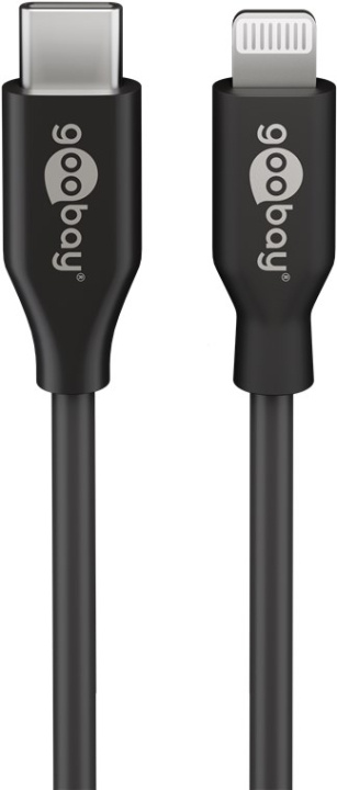 Goobay Lightning til USB-C™ lade- og synkroniseringskabel, 1 m, svart MFi-kabel for Apple iPhone/iPad i gruppen SMARTTELEFON & NETTBRETT / Ladere og Kabler / Kabler / Kabler Lightning hos TP E-commerce Nordic AB (C86834)