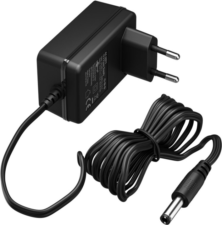 Goobay 12 V strømforsyning (18 W / 1,5 A) med senterpinne (hann) 5,5 mm x 2,1 mm i gruppen HJEM, HUS OG HAGE / El og belysning / Strømadaptere hos TP E-commerce Nordic AB (C86883)