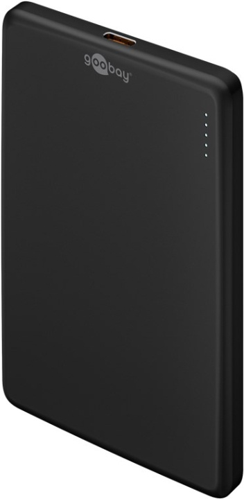 Goobay Magnetisk trådløs powerbank på 5 000 mAh festes magnetisk på baksiden av mobiltelefonen, perfekt for samtidig lading og telefonsamtaler i gruppen SMARTTELEFON & NETTBRETT / Ladere og Kabler / Powerbanks hos TP E-commerce Nordic AB (C86959)