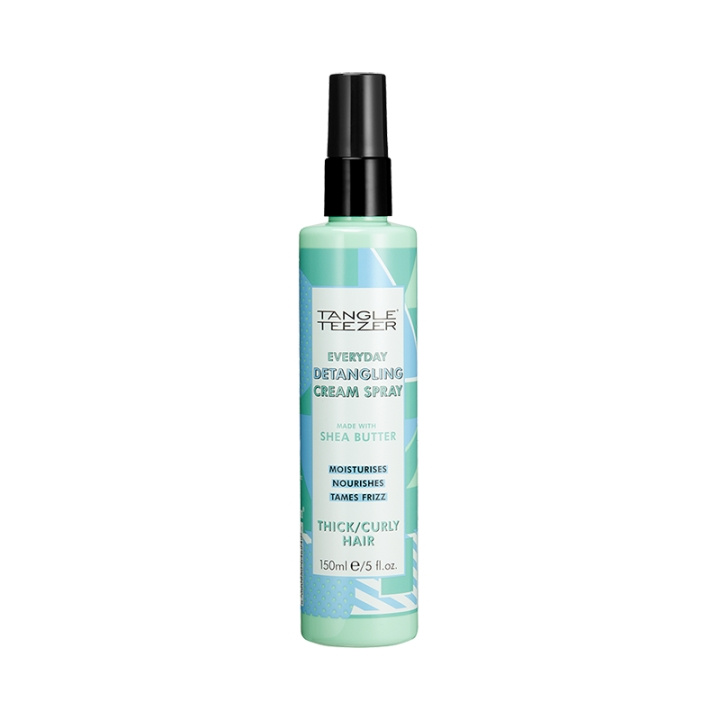 Tangle Teezer Everyday Detangling Spray Thick & Curly 150 ml i gruppen HELSE OG SKJØNNHET / Hår & styling / Hårpleie / Balsamspray/Leave-in hos TP E-commerce Nordic AB (C87088)