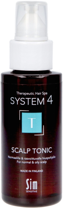 System 4 Nr. T Climbazole Scalp Tonic 75 ml i gruppen HELSE OG SKJØNNHET / Hår & styling / Hårpleie / Balsamspray/Leave-in hos TP E-commerce Nordic AB (C87355)