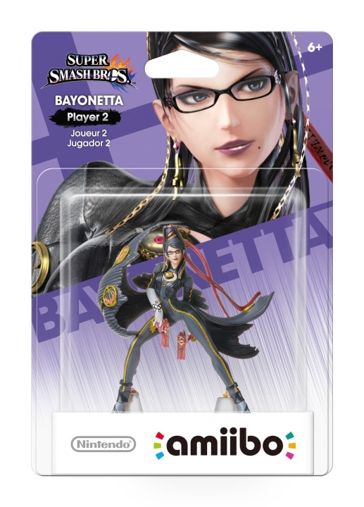 Nintendo Amiibo-figur Bayonetta Player 2 (Super Smash Bros.) i gruppen Elektronikk / TV-spill & tilbehør / Nintendo Switch / Tilbehør hos TP E-commerce Nordic AB (C87431)