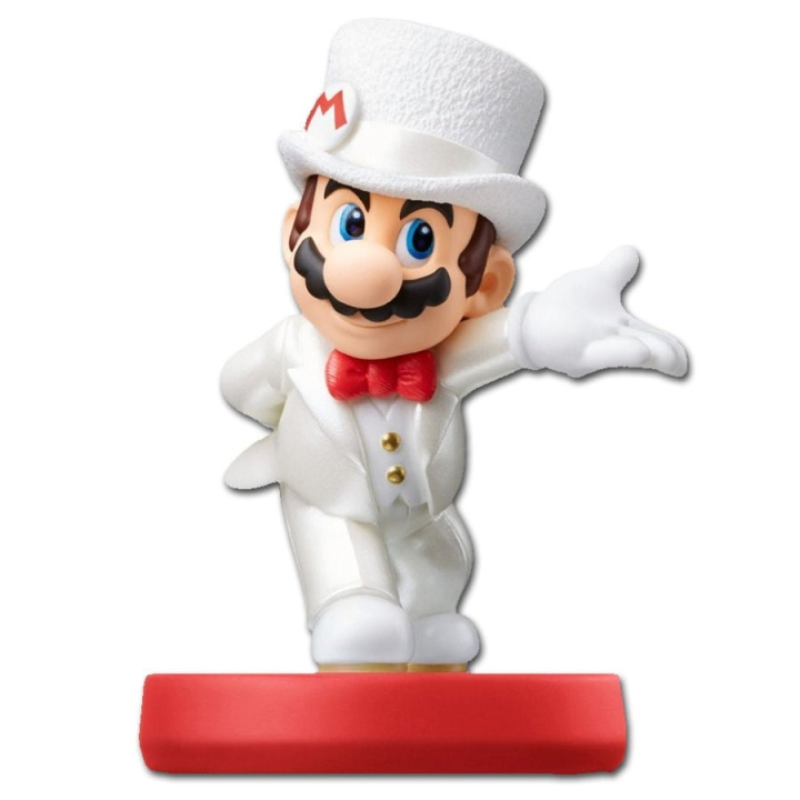 Amiibo Nintendo Amiibo Mario i bryllupsantrekk (Super Mario Collection) i gruppen Elektronikk / TV-spill & tilbehør / Nintendo Switch / Tilbehør hos TP E-commerce Nordic AB (C87438)