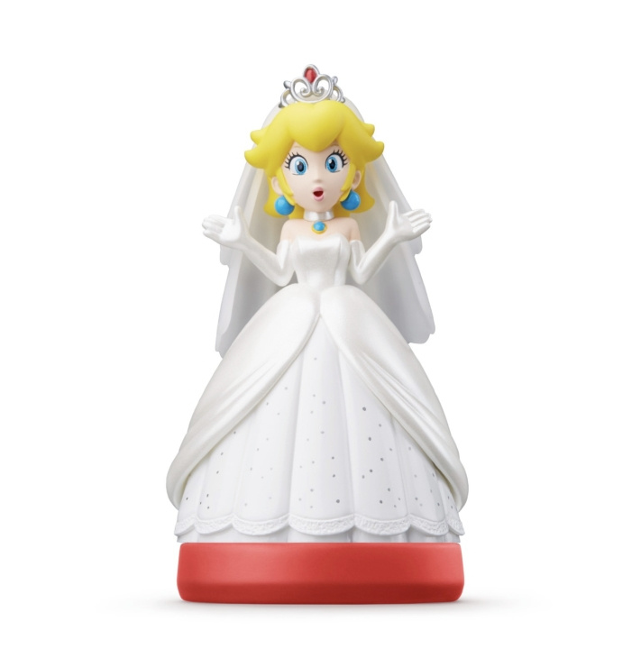 Amiibo Nintendo Amiibo Peach i bryllupsantrekk (Super Mario Collection) i gruppen Elektronikk / TV-spill & tilbehør / Nintendo Switch / Tilbehør hos TP E-commerce Nordic AB (C87439)